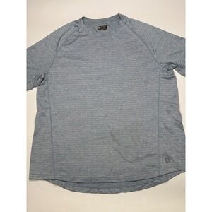 Mondetta Outdoor Project Mens Blue Short Sleeve Athletic T-Shirt Size M